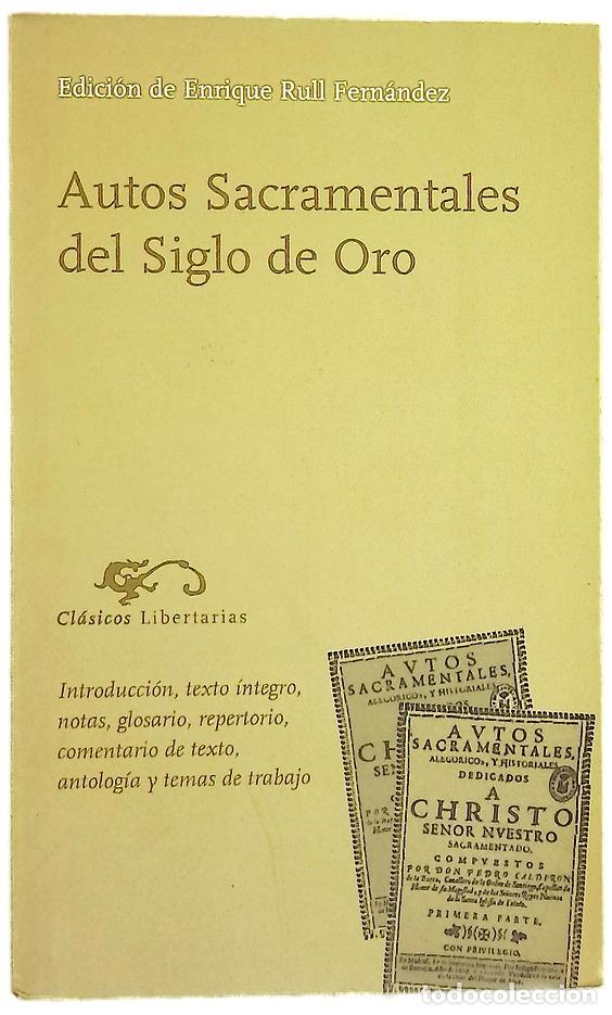 Livros em segunda m&atilde;o: Autos sacramentales del Siglo de Oro