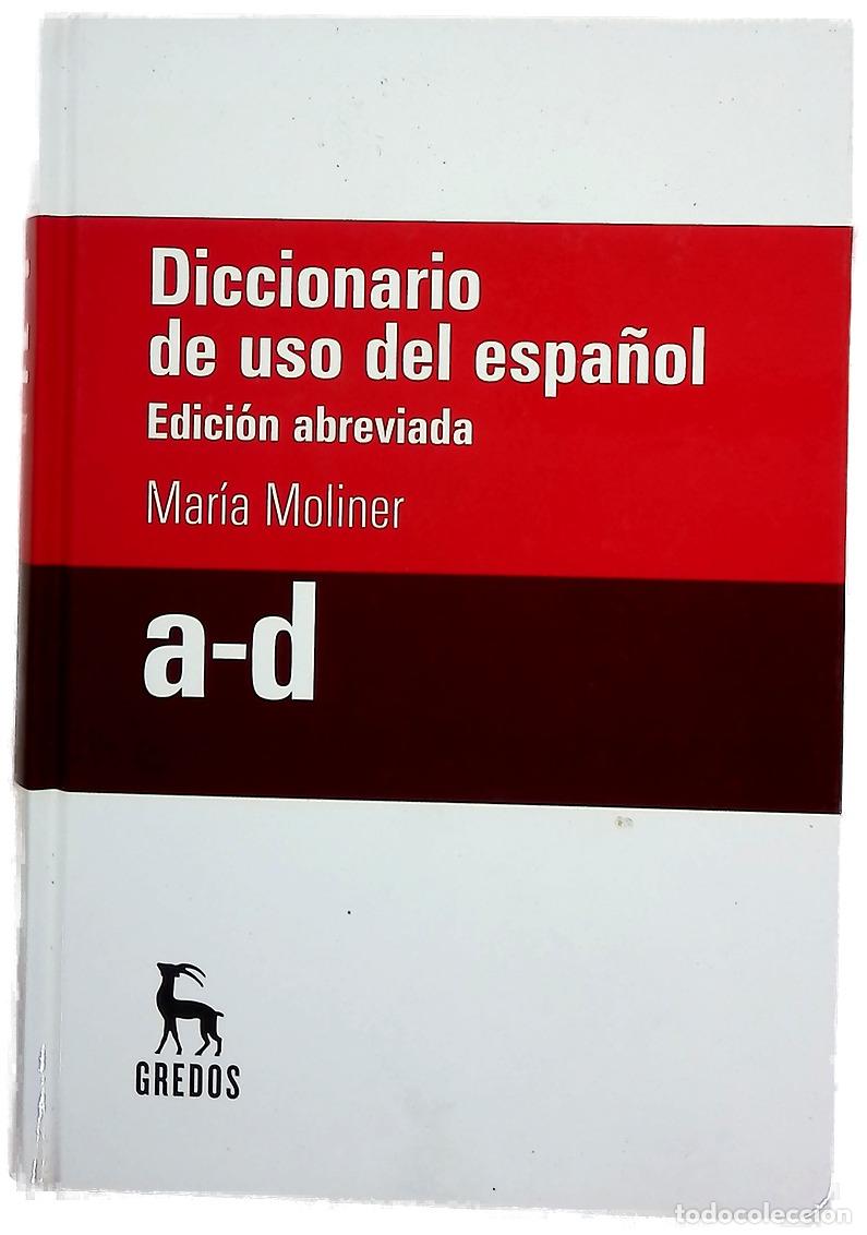 Libros: Diccionario del uso del espa&ntilde;ol: a-d - Foto 1
