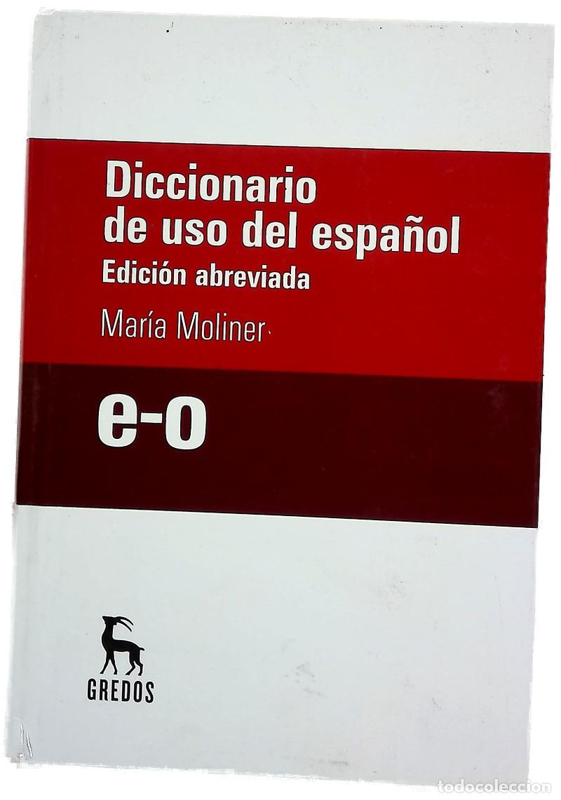 Libros: Diccionario de uso del espa&ntilde;ol: e-o - Foto 1