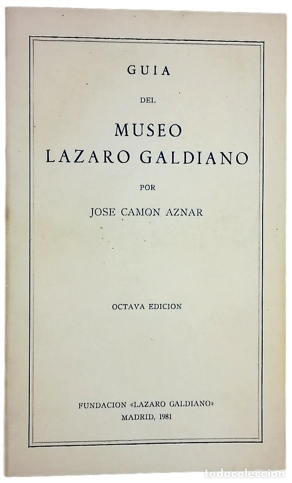 Libros: Gu&iacute;a del Museo L&aacute;zaro Galdiano - Foto 1