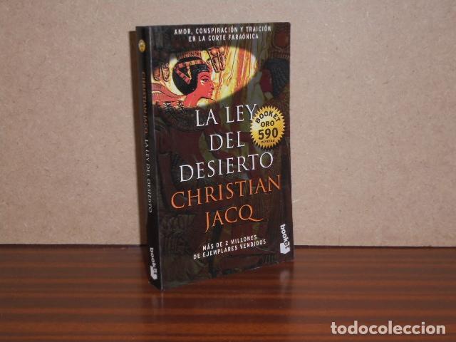 Libros: LA LEY DEL DESIERTO - Jacq, Christian
