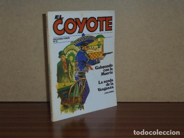 books: EL COYOTE - GALOPANDO CON LA MUERTE - LA SENDA DE LA VENGANZA - Mallorqu&iacute;, J.