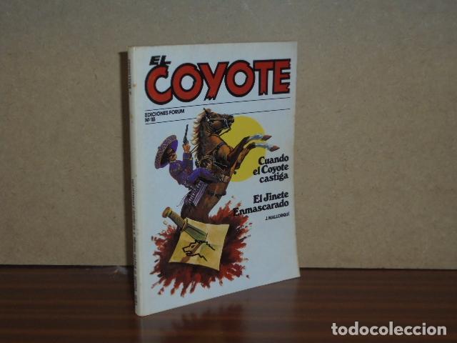 Libros: EL COYOTE 18 - CUANDO EL COYOTE CASTIGA - EL JINETE ENMASCARADO - Mallorqu&iacute;, J.