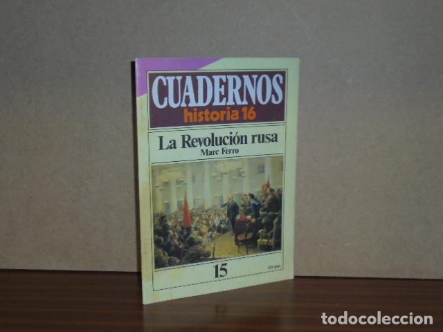 Libri di seconda mano: CUADERNOS DE HISTORIA 16, N&ordm; 15 - LA REVOLUCI&Oacute;N RUSA - Ferro, Marc