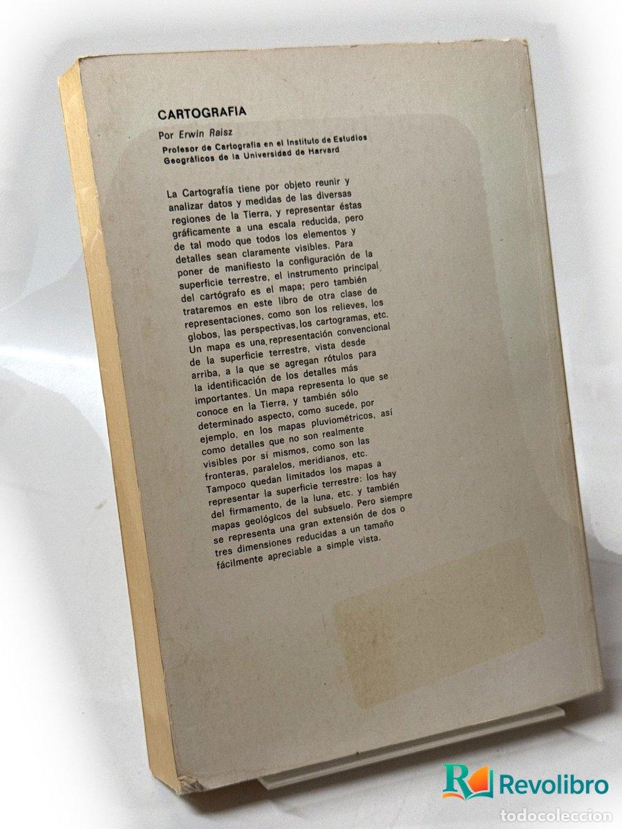 Libros: Cartograf&iacute;a - Erwin Raisz - Foto 2