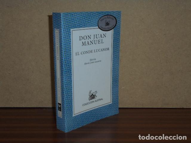 Libros: EL CONDE LUCANOR - Don Juan Manuel - Foto 1