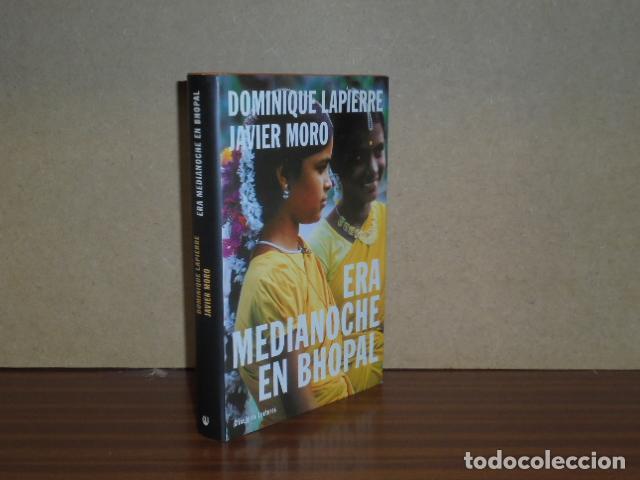 books: ERA MEDIANOCHE EN BHOPAL - Lapierre, Dominique - Javier Moro