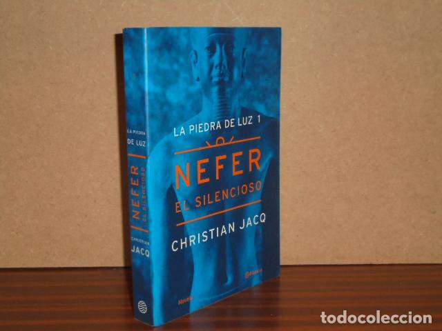 Libri di seconda mano: LA PIEDRA DE LUZ, 1 - NEFER EL SILENCIOSO - Jacq, Christian