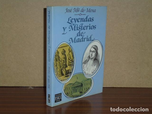Libri di seconda mano: LEYENDAS Y MISTERIOS DE MADRID - Mena, Jos&eacute; Mar&iacute;a de