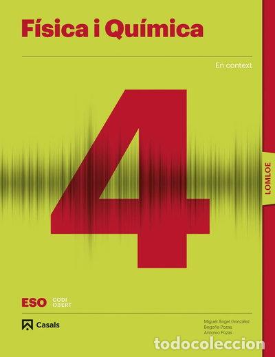Livres: F&iacute;sica i Qu&iacute;mica 4 ESO LOMLOE- 9788421873458