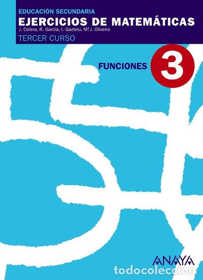 Libros: Ejercicios de Matem&aacute;ticas 3. Funciones- 9788466761154 - Foto 1