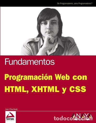 Libros: Programaci&oacute;n Web con HTML, XHTML y CSS- 9788441524934 - Foto 1