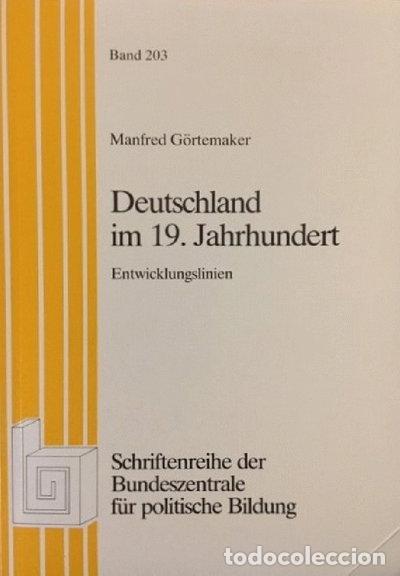 Livros em segunda m&atilde;o: Deutschland im 19. Jahrhundert: Entwicklungslinien- 9783810005915