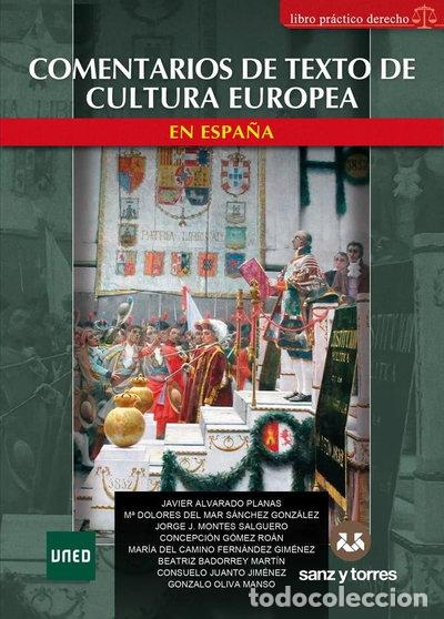 Libros: Comentarios de texto de cultura europea en Espa&ntilde;a- 9788418316258