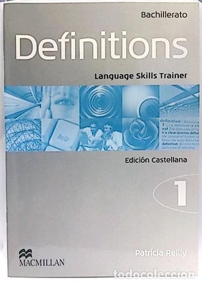 Libros: Definitions. Language Skills Trainer. 1 Bachillerato. Edici&oacute;n Castellano- 9780230021204