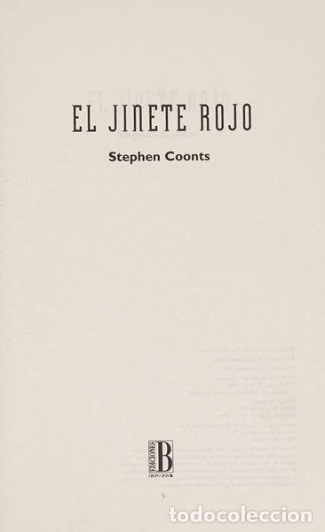 Libros: El jinete rojo- 9788440654472