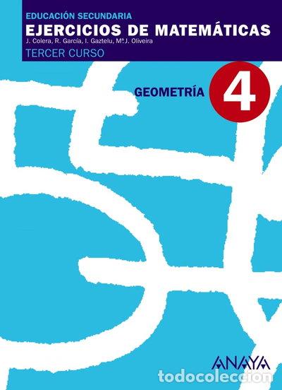 Libros: Ejercicios Matem&aacute;ticas 4 - Geometr&iacute;a- 9788466761161