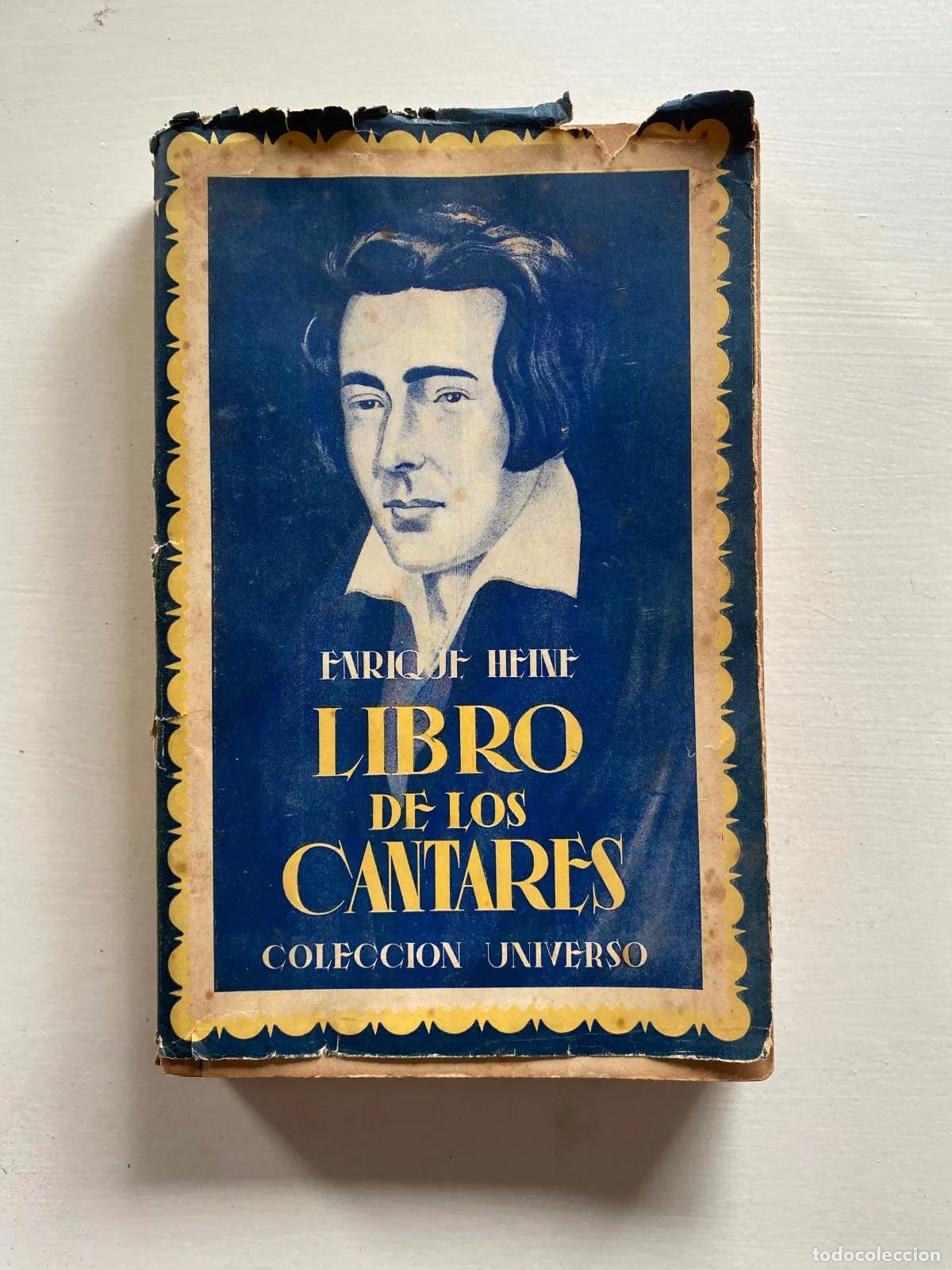 books: Heinrich Heine - Libro de los Cantares
