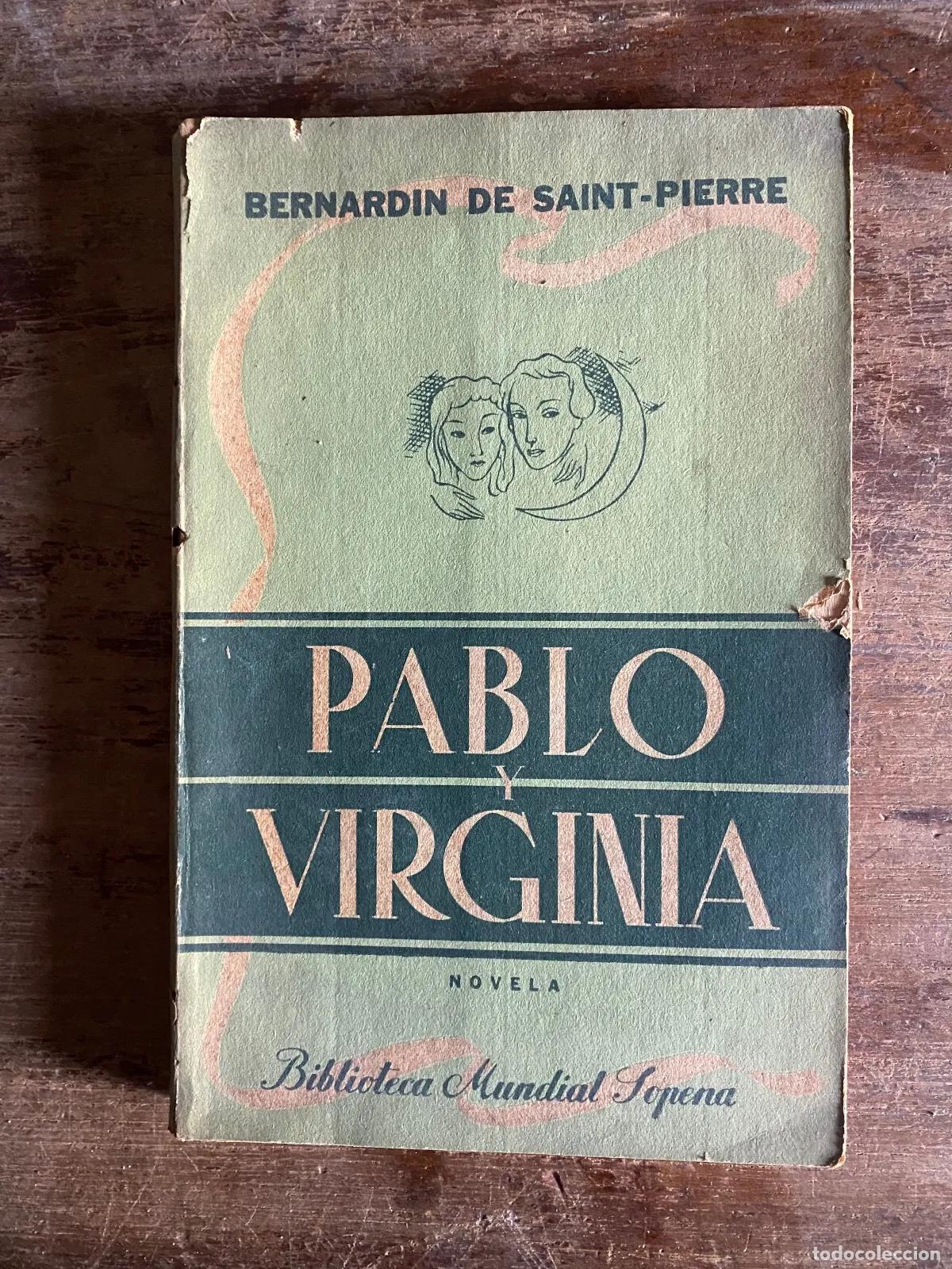 Libros: Bernardin de Saint-Pierre - Pablo y Virginia - Foto 1