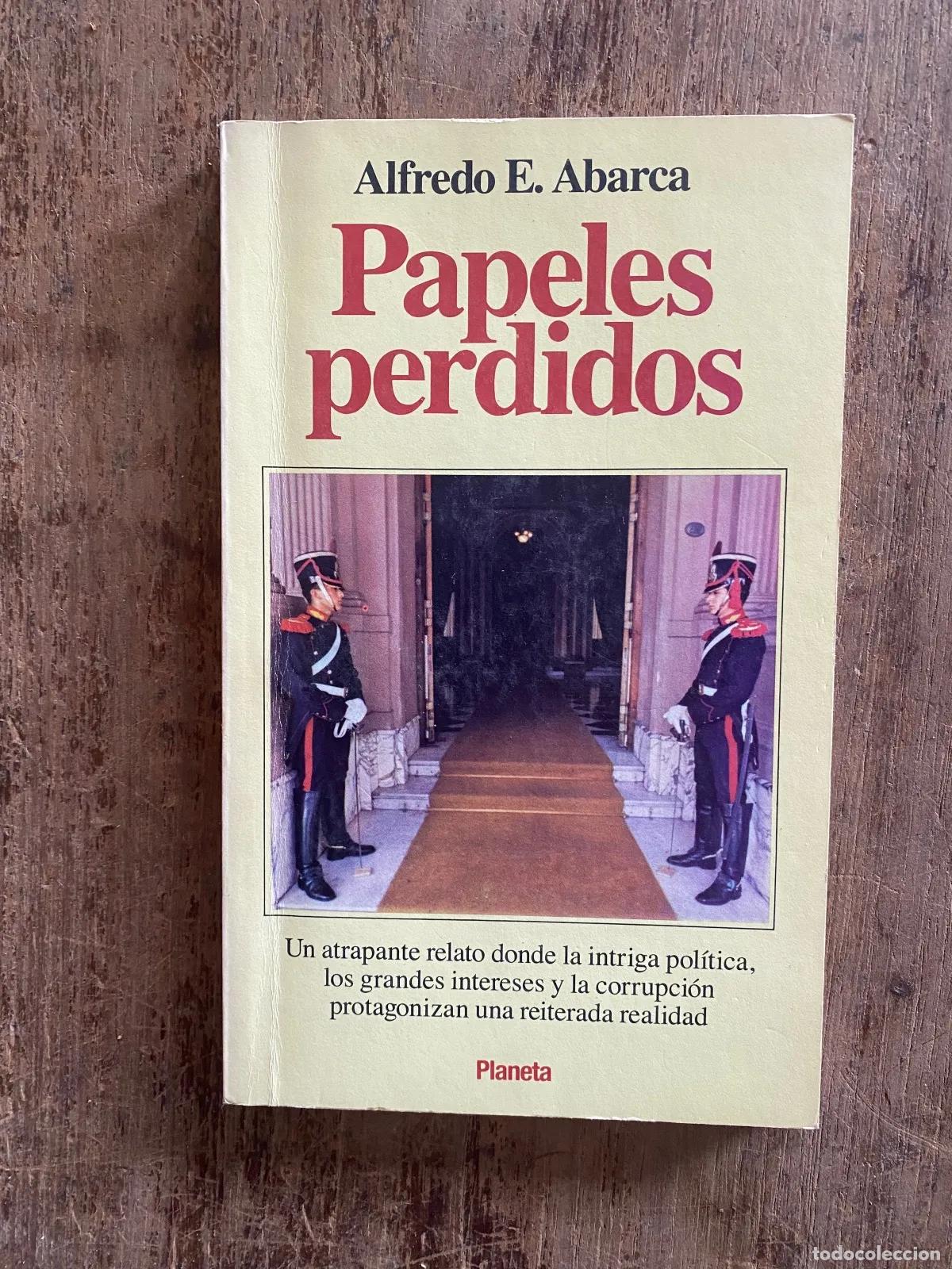 Libros: Alfredo E. Abarca - Papeles perdidos