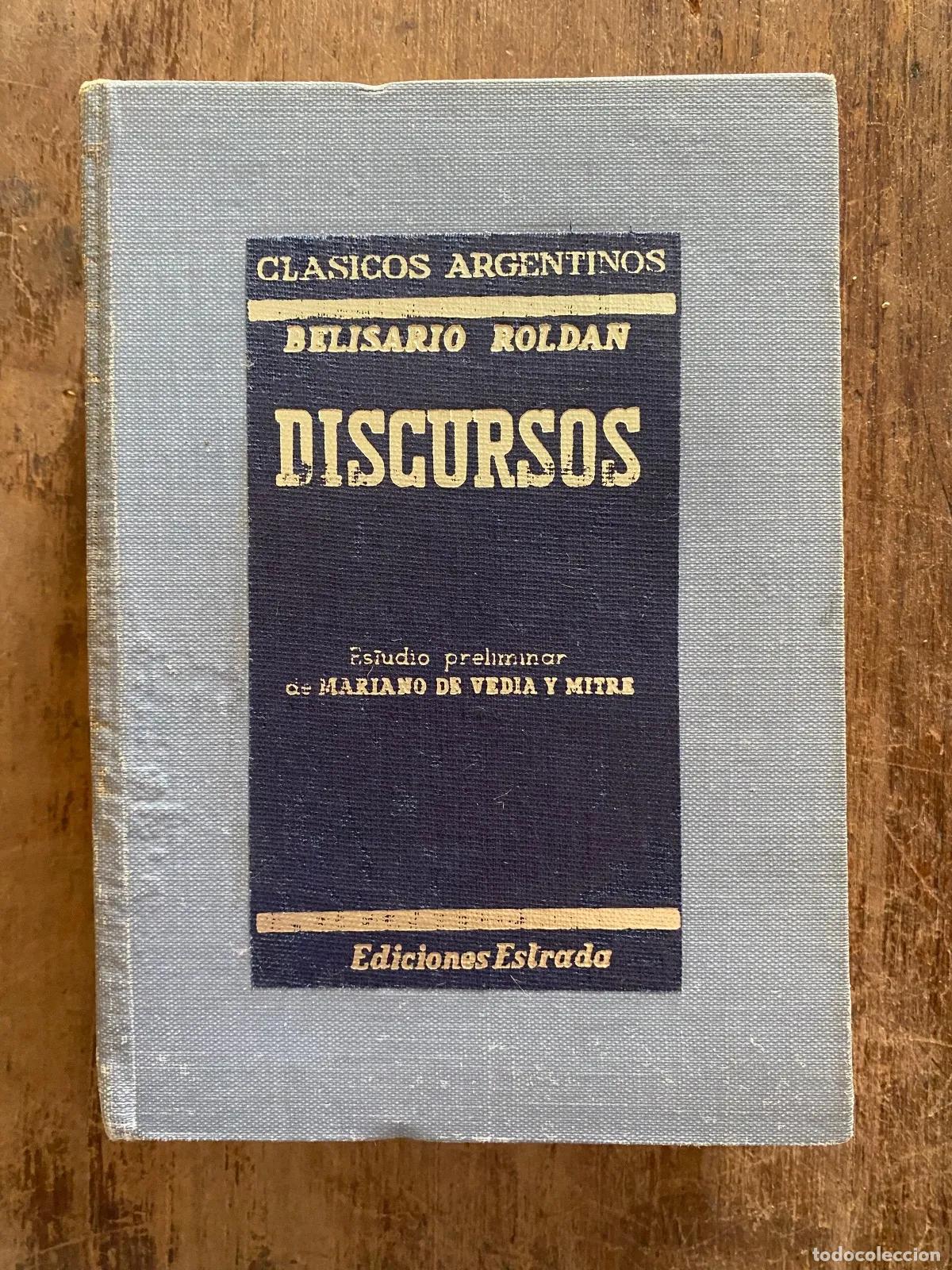 B&uuml;cher: Belisario Roldan - Discursos
