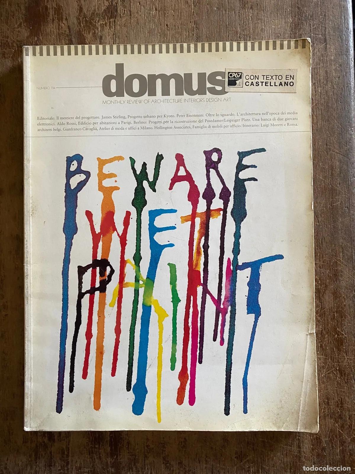 Libros: Domus - Monthly Review of Architecture Interiors Design Art (Numero 714)
