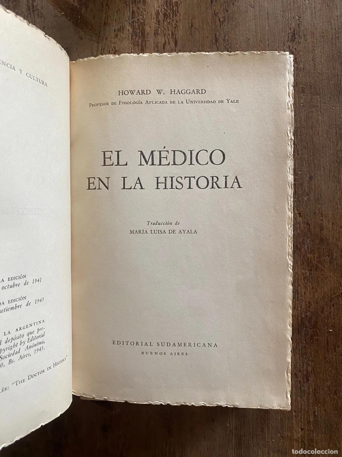 Libros: Howard W. Haggard - El Medico en la Historia - Foto 1