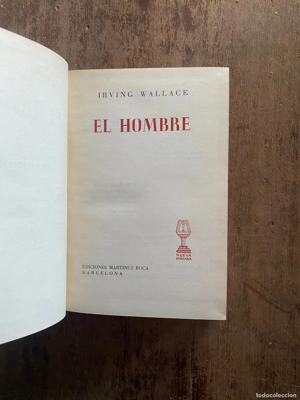 Libros: Irving Wallace - El hombre