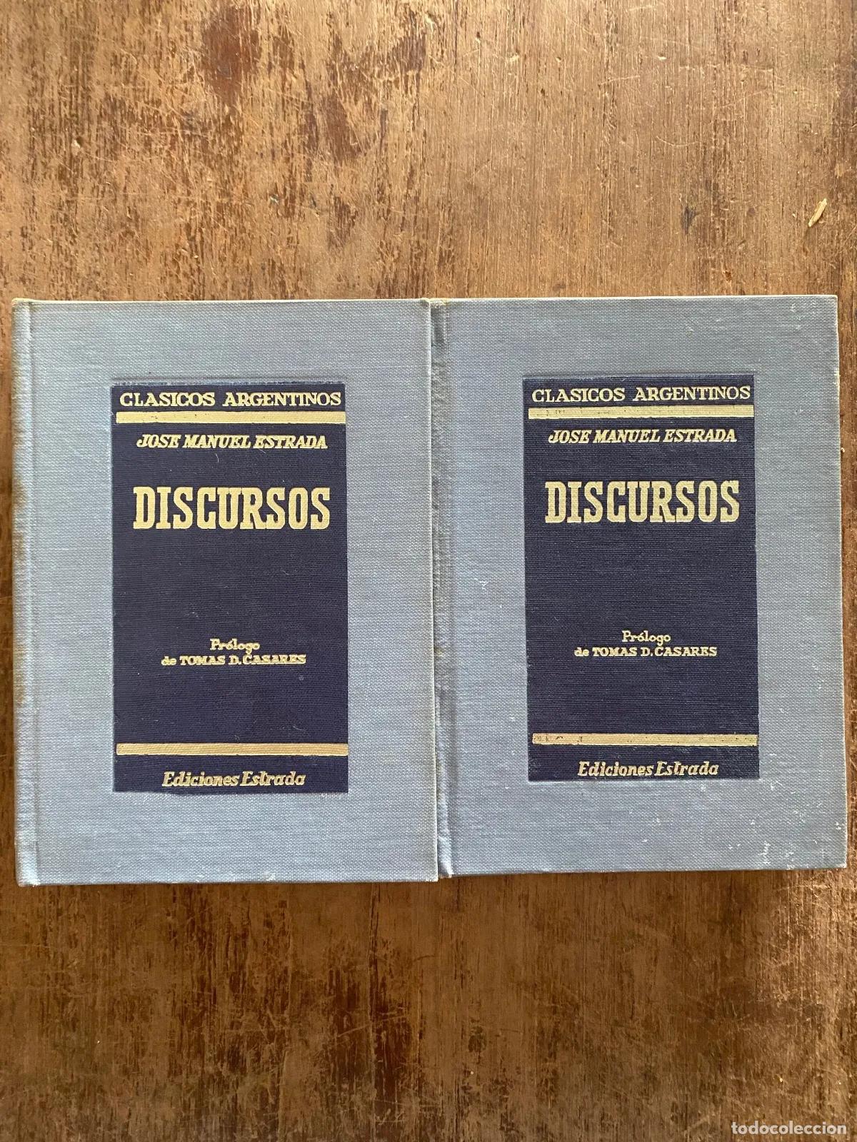 Libros: Jose Manuel Estrada - Discursos - Foto 1