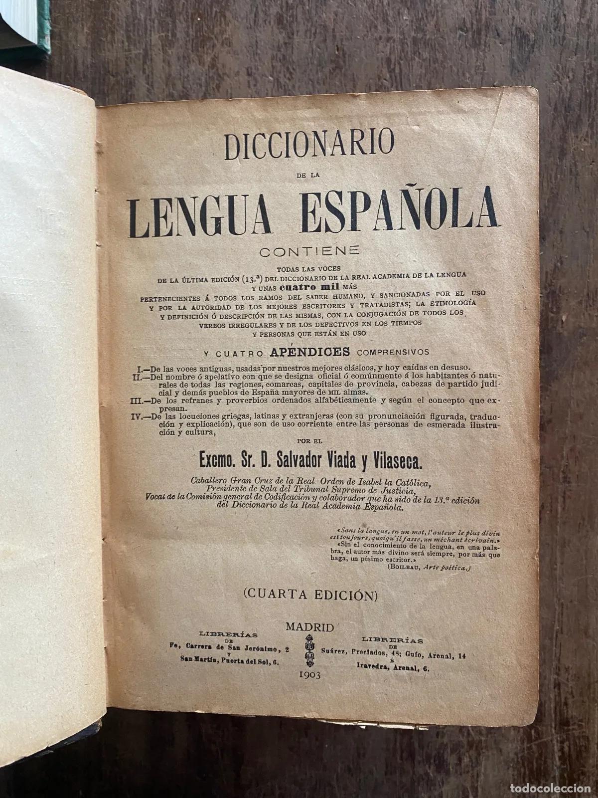 Livros em segunda m&atilde;o: Real Academia Espa�ola - Diccionario de la Lengua Espa�ola