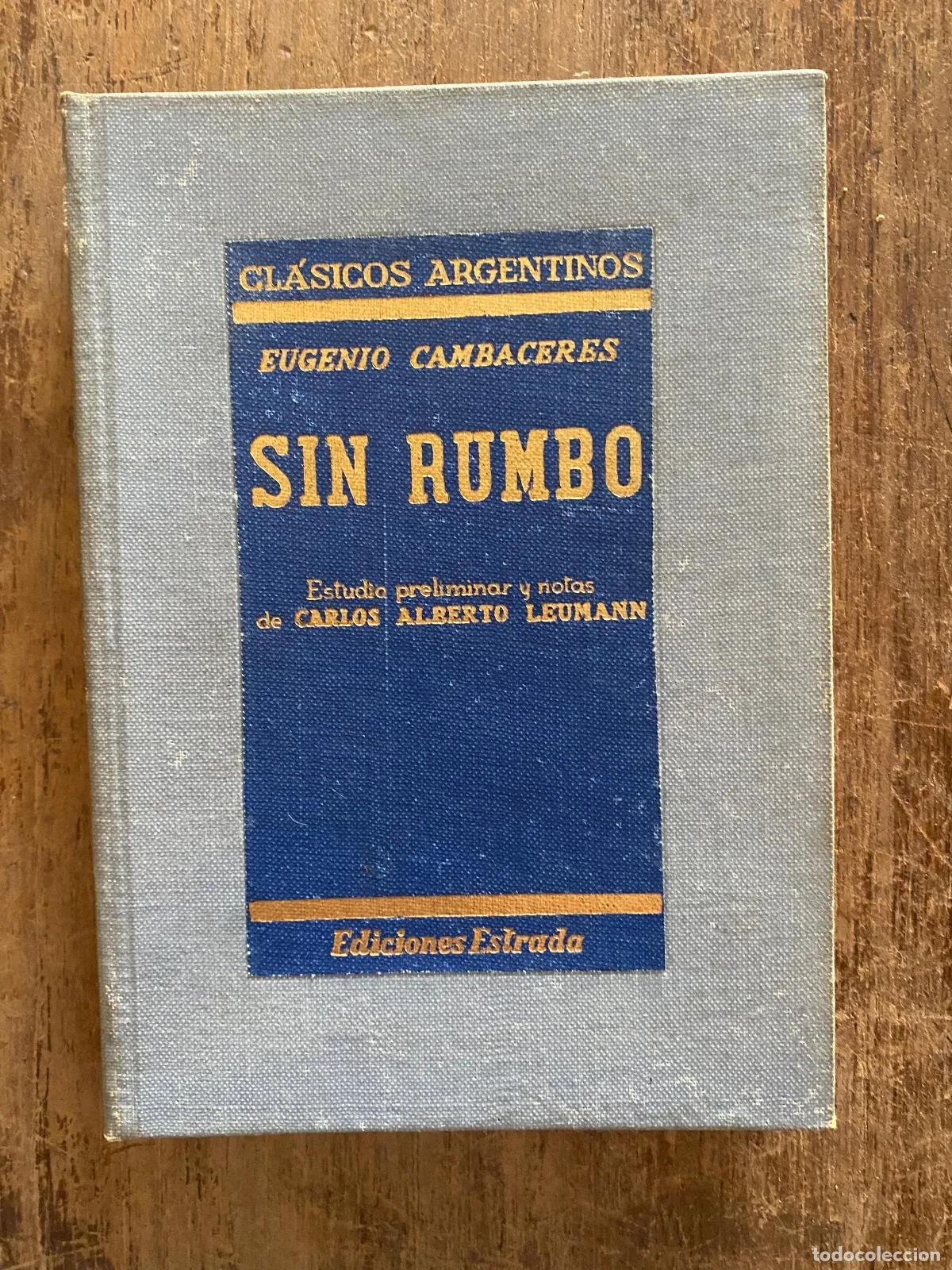 Livros em segunda m&atilde;o: Eugenio Cambaceres - Sin Rumbo