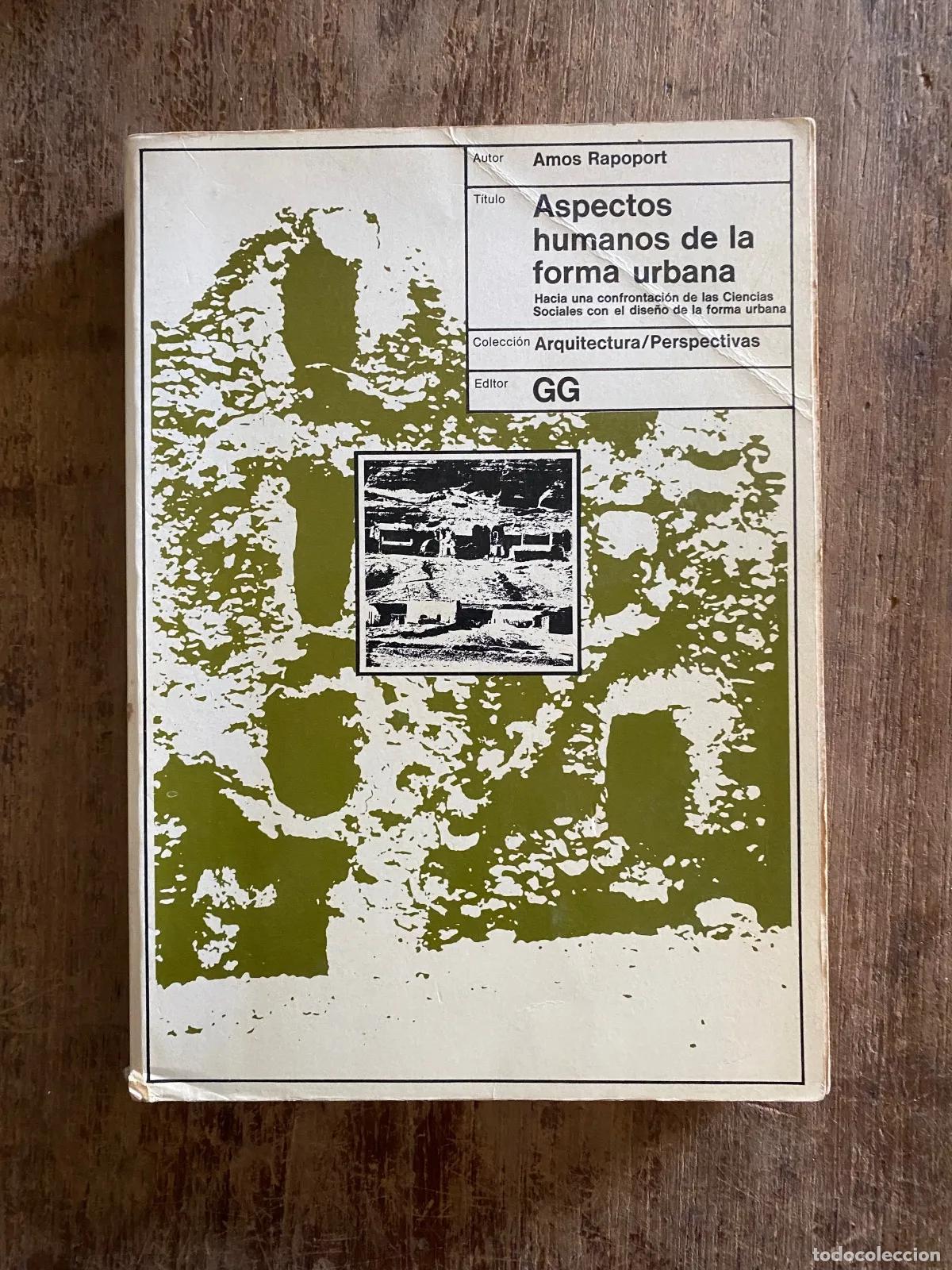 Libros: Amos Rapoport - Aspectos humanos de la forma urbana - Foto 1