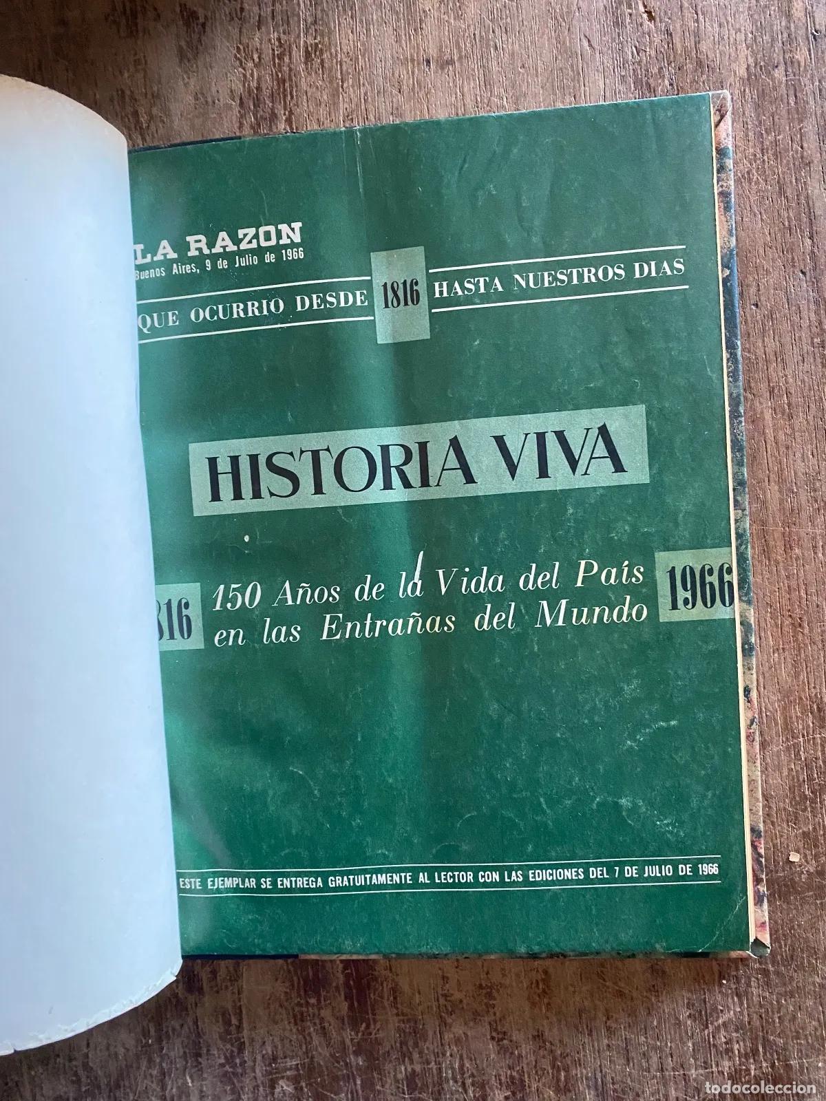 Libros: Historia Viva: 150 A�os de la Vida del Pais en las Entra�as del Mundo