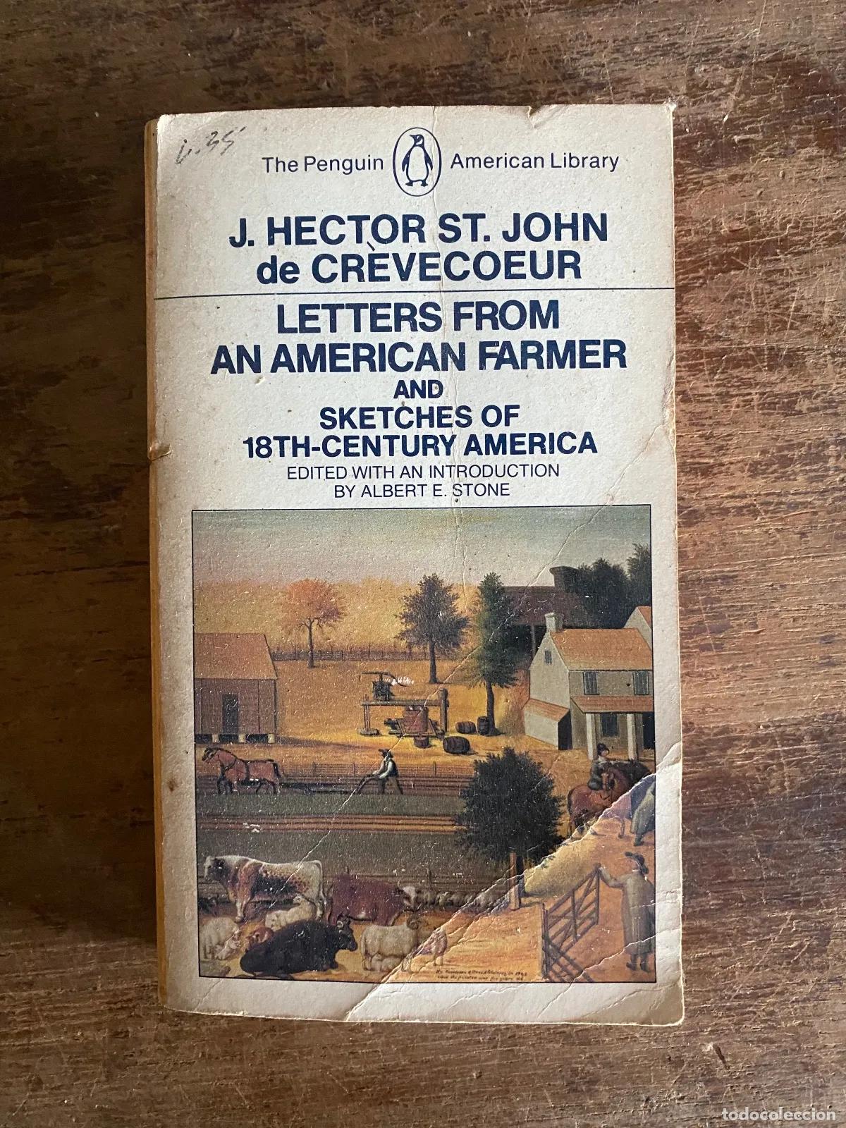 Libros: J. Hector St. John de Cr�vecoeur - Letters From an American Farmer