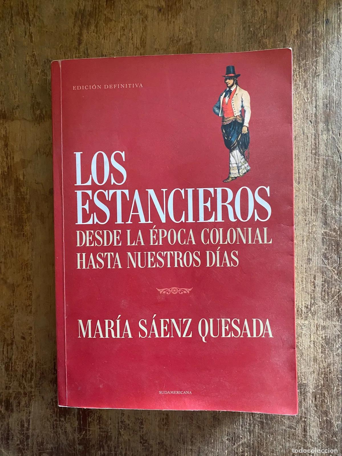 Libros: Maria Saenz Quesada - Los Estancieros