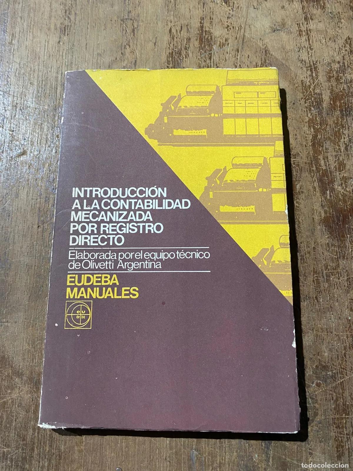 Libros: Introduccion a la contabilidad mecanizada por registro directo