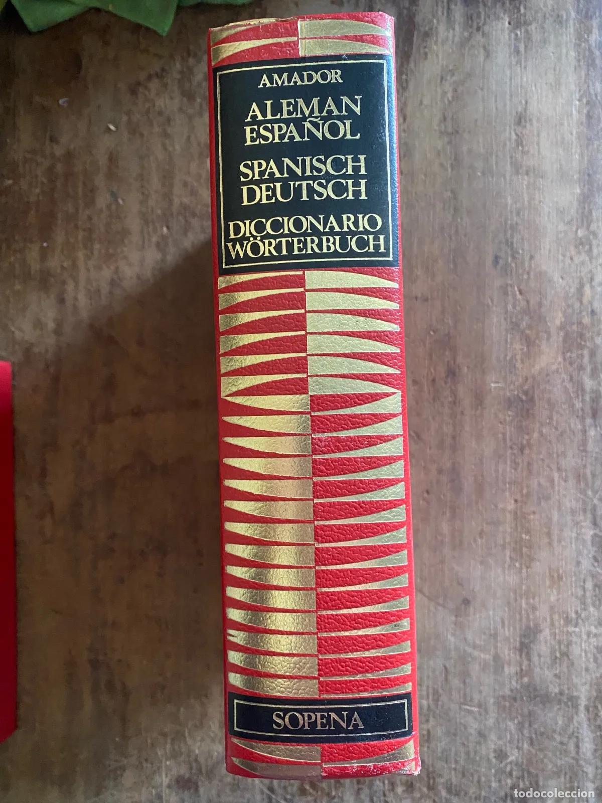 Libros: Amador - Aleman Espa�ol, Spanisch Deutsch, Diccionario