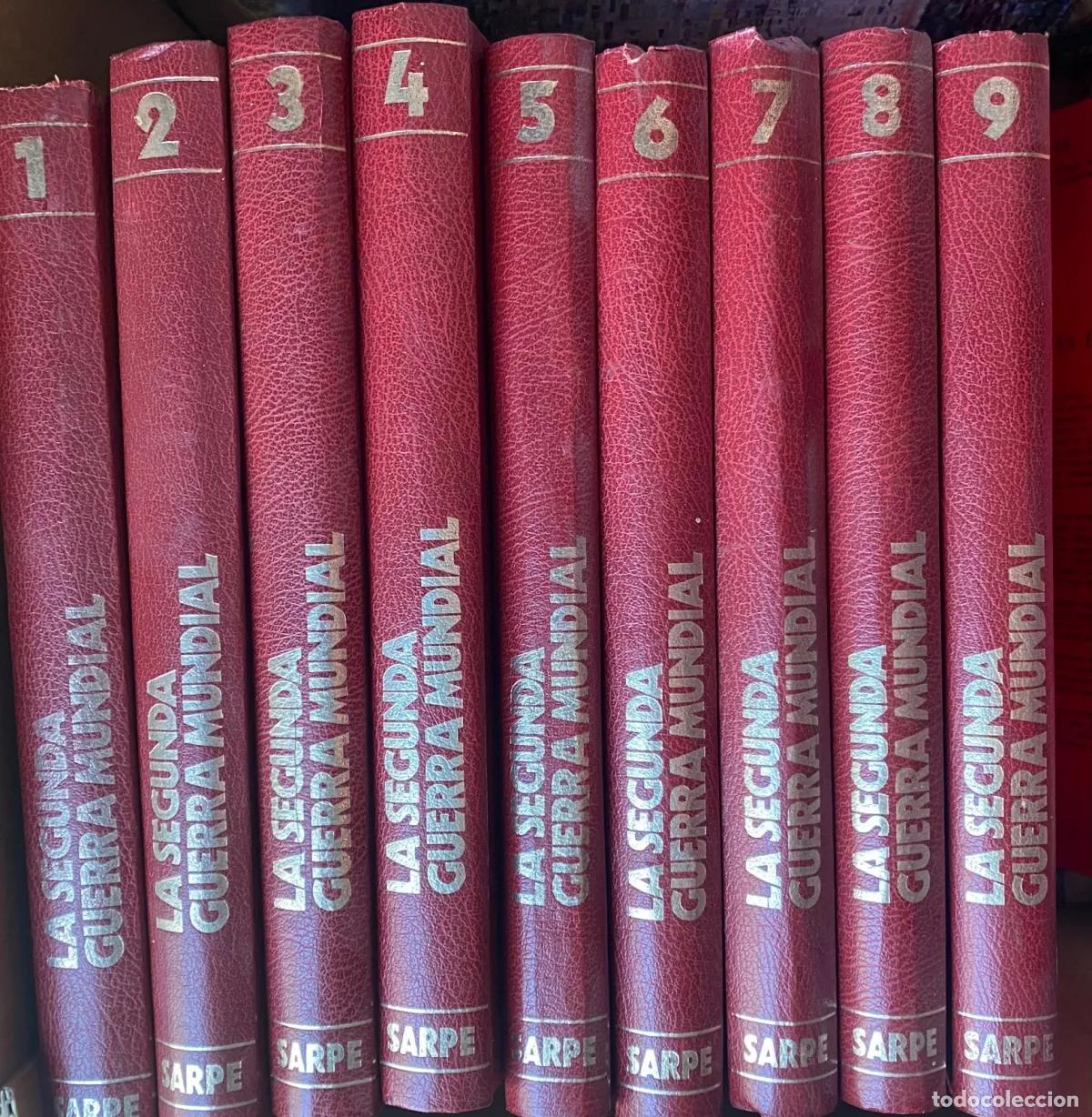 Libros: La Segunda Guerra Mundial 9 tomos
