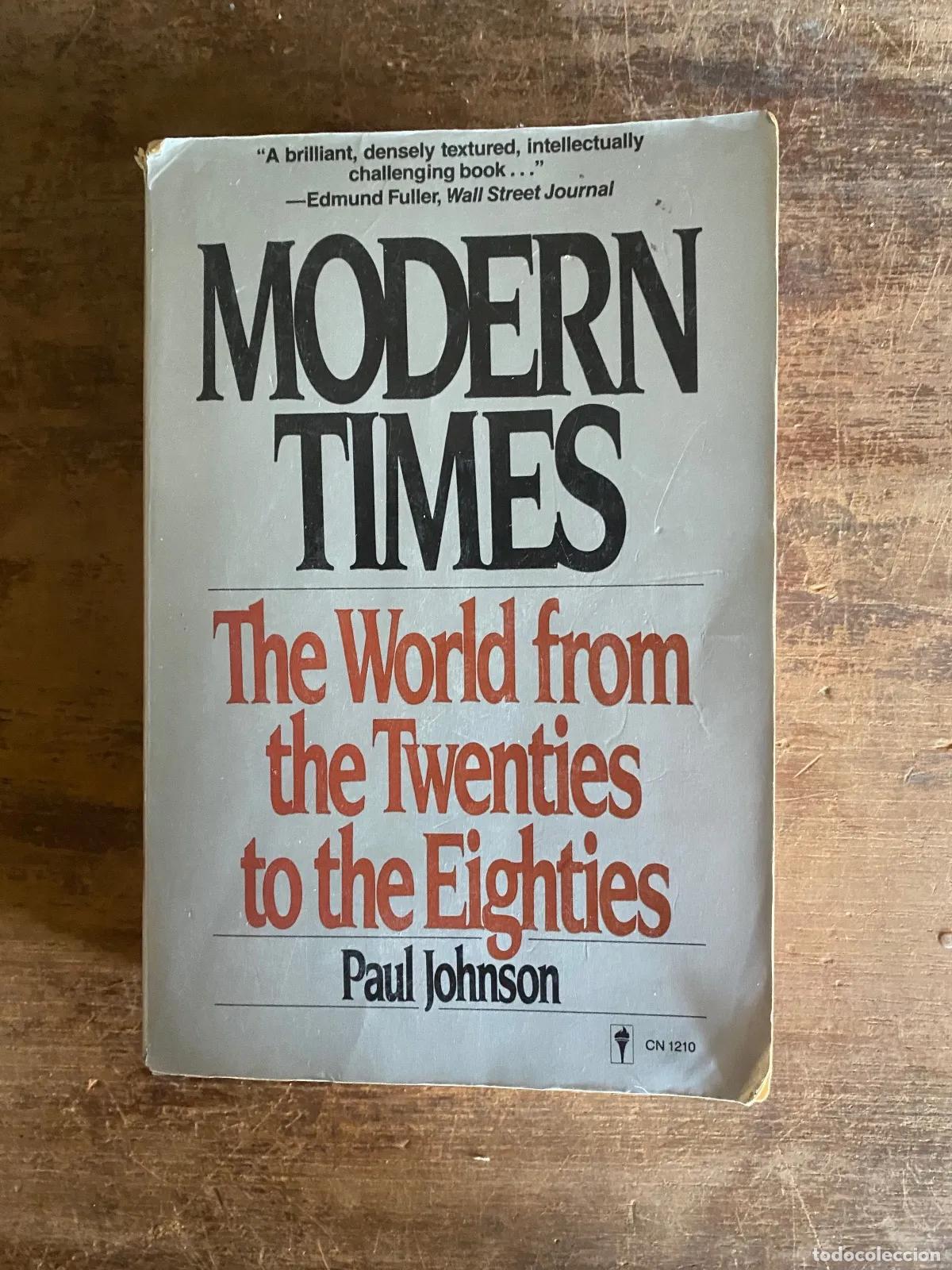 Libri di seconda mano: Paul Johnson - MODERN TIMES