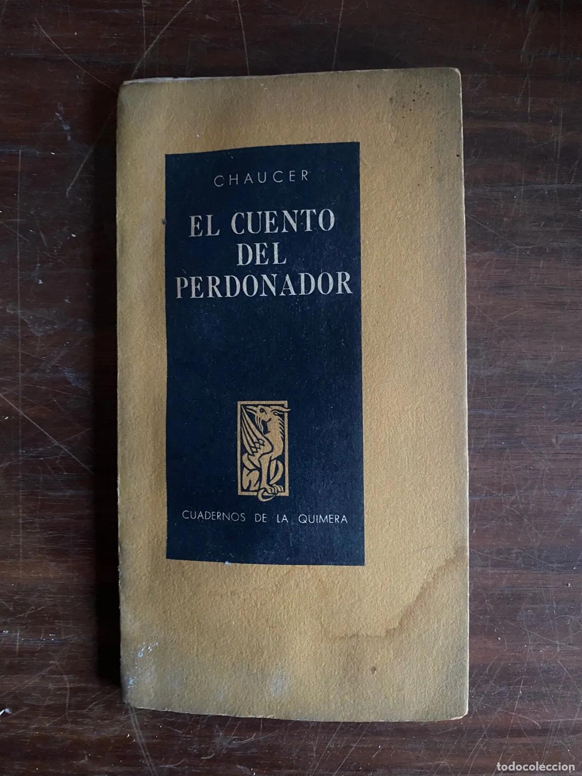 Livros em segunda m&atilde;o: Geoffrey Chaucer - EL CUENTO DEL PERDONADOR