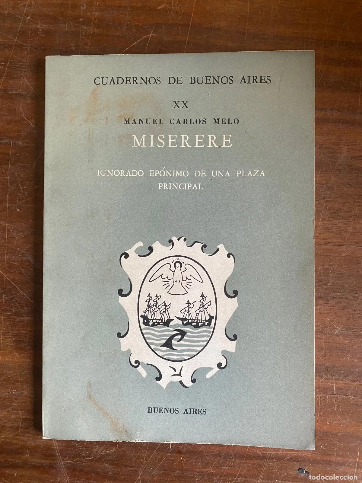 Livres: Manuel Carlos Melo - Miserere