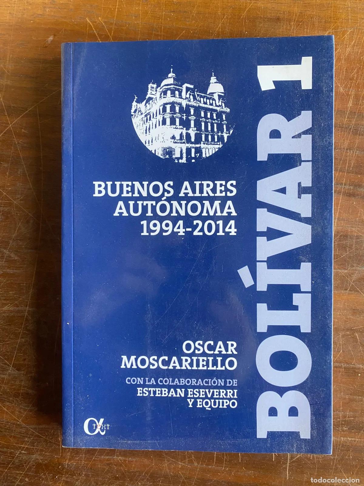 B&uuml;cher: Oscar Moscariello - Bolivar 1