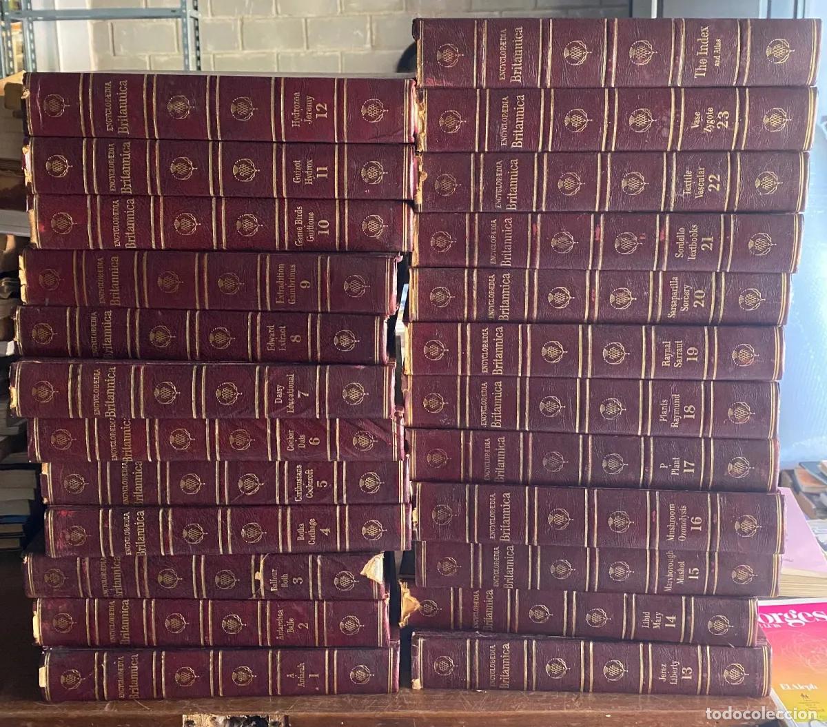 Libros: Encyclopaedia Britannica completa 23 tomos + index