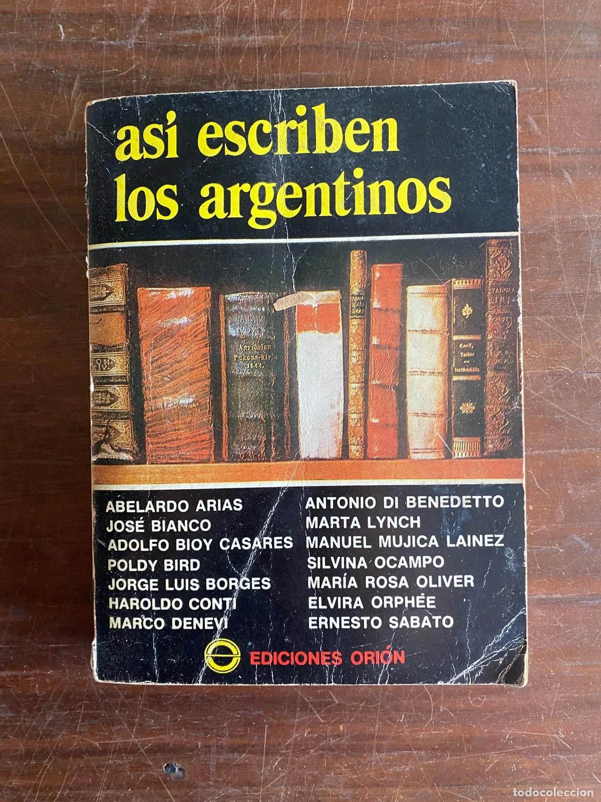 Libros: Asi escriben los argentinos