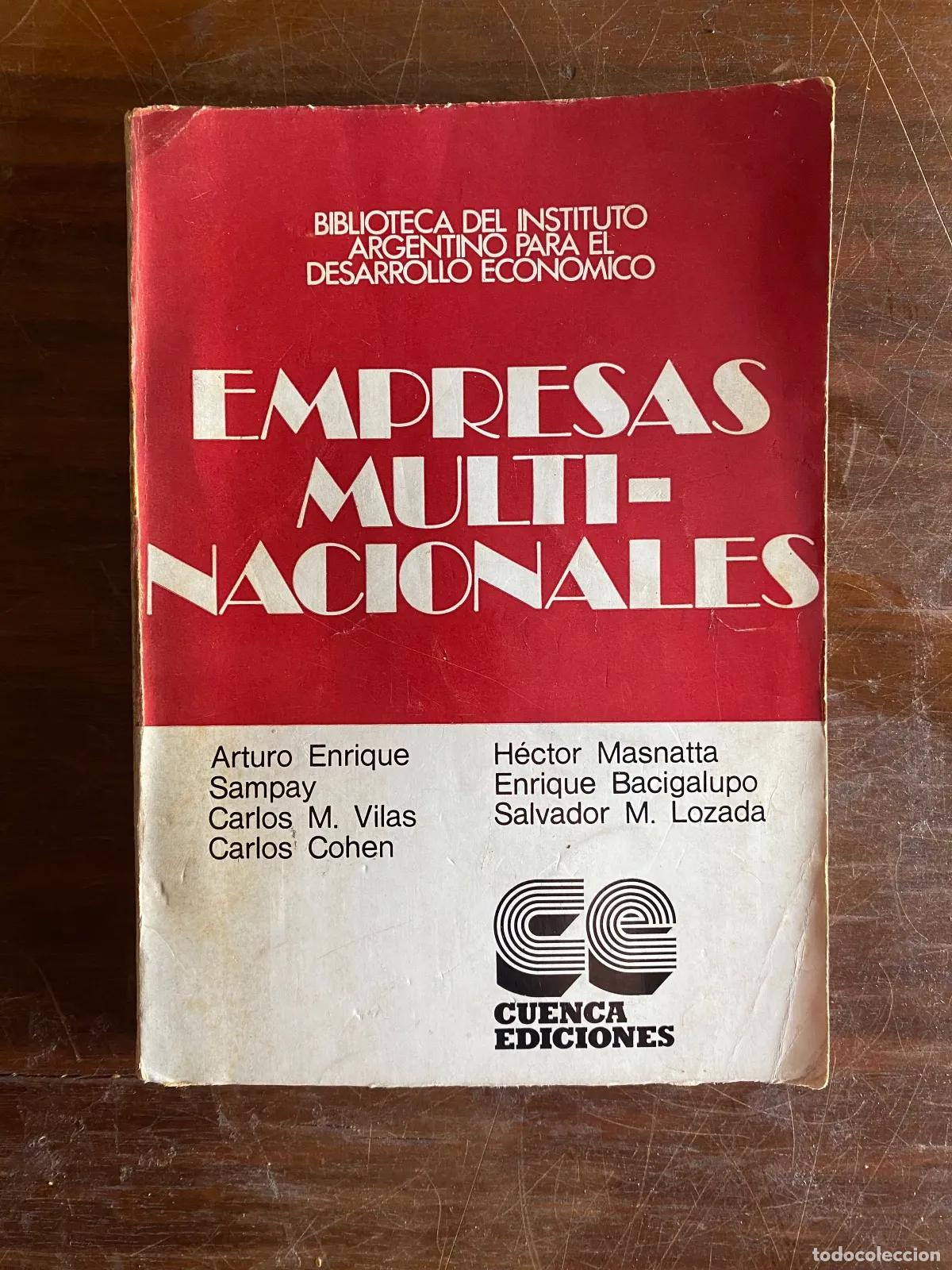 Livres: Arturo Enrique Sampay, Carlos M. Vilas, Carlos Cohen, Hector Masnatta, Enrique Bacigalupo, Salvador