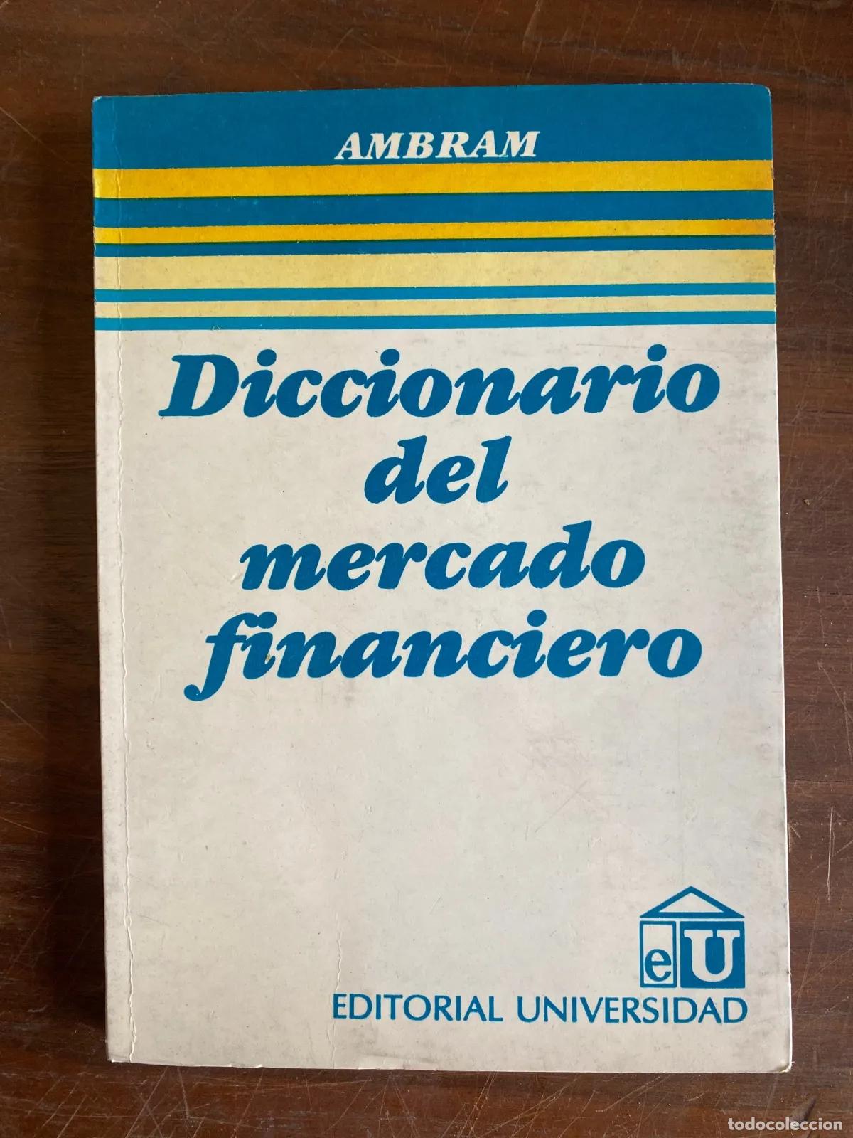 Libros: AMbram - Diccionario del mercado financiero - Foto 1