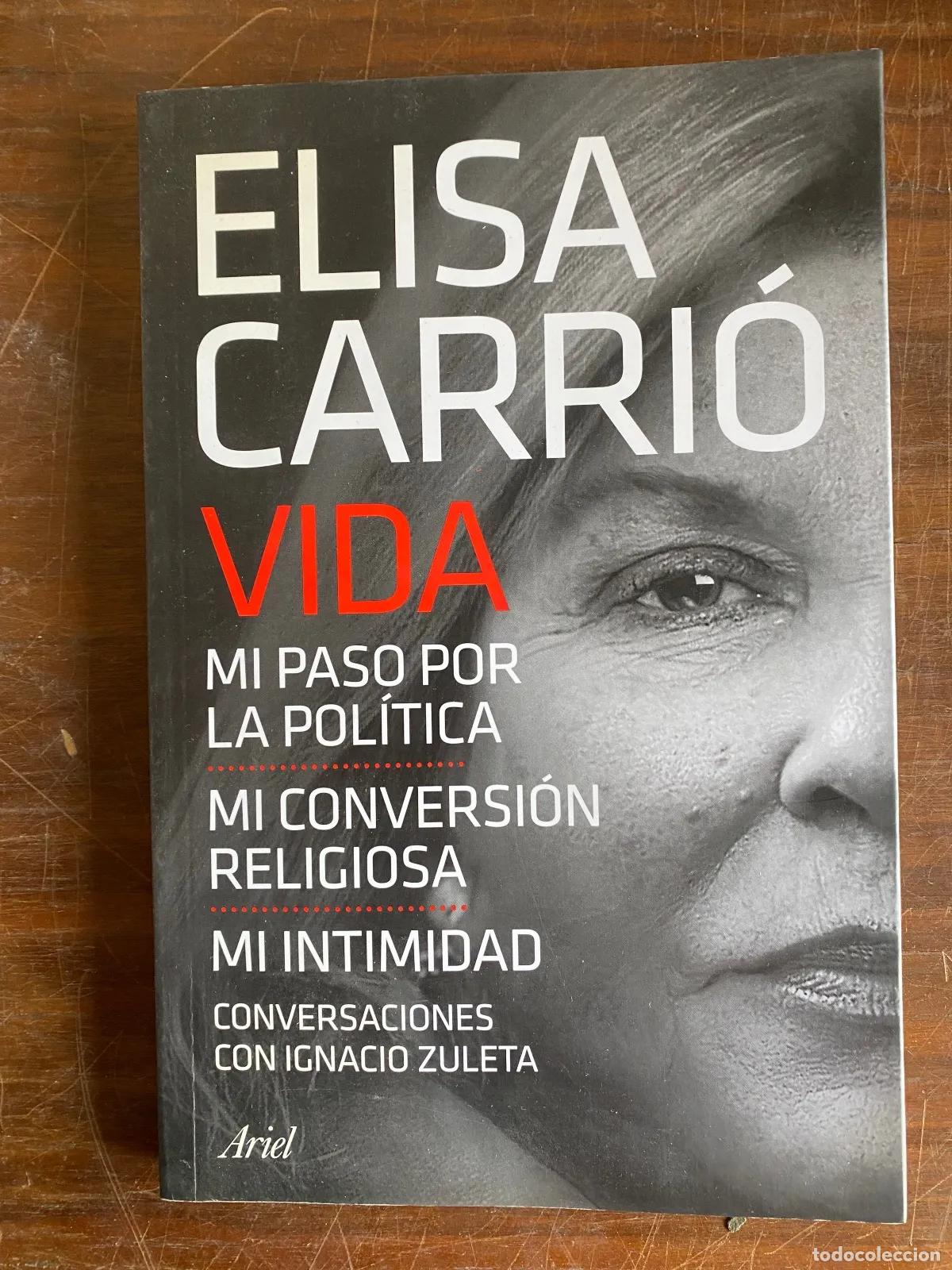 Livros em segunda m&atilde;o: Elisa Carrio - Vida