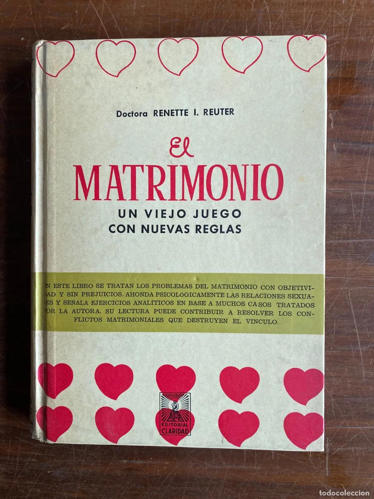B&uuml;cher: Renette I. Reuter - El matrimonio