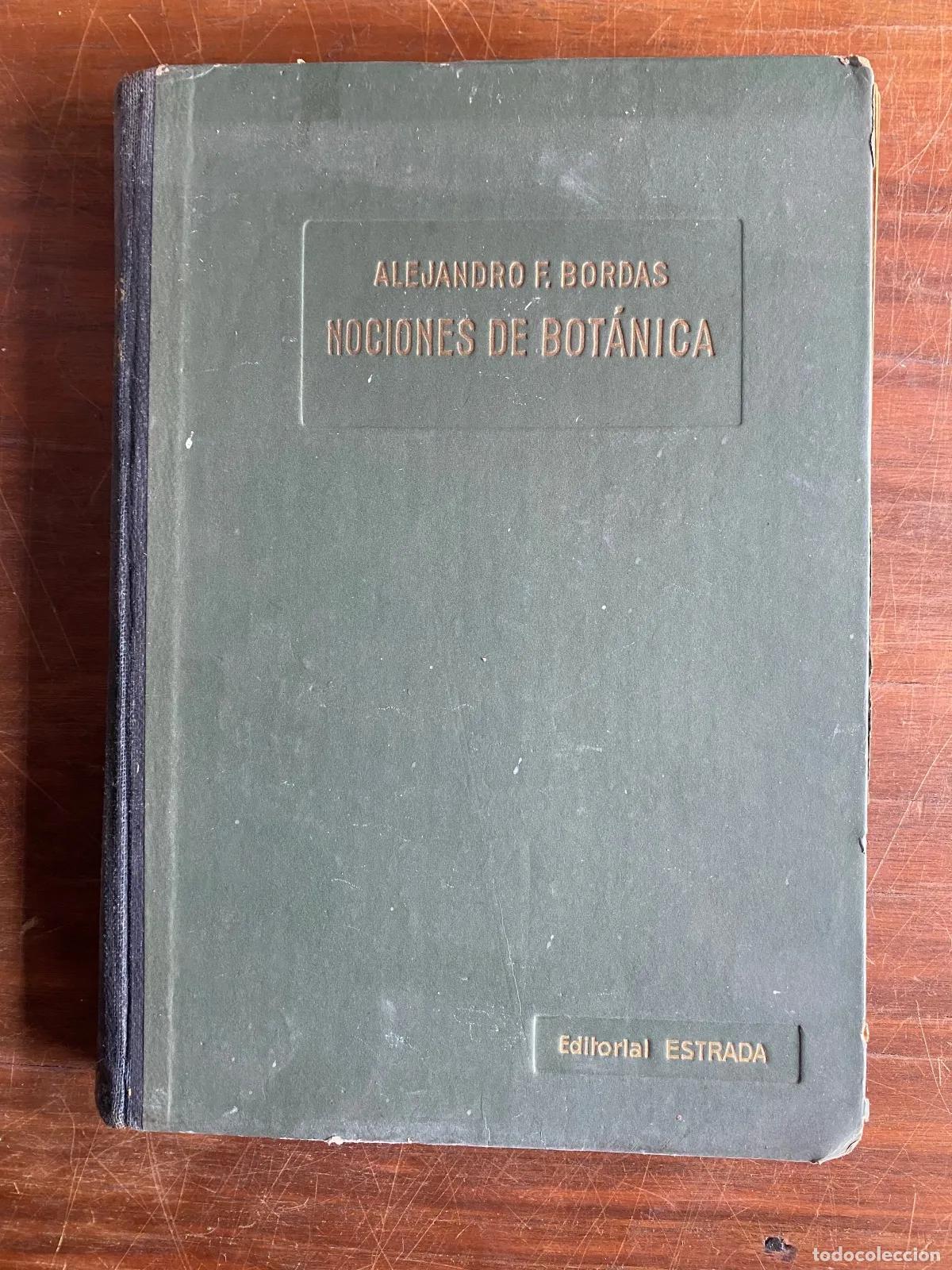 books: Alejandro F. Bordas - NOCIONES DE BOTaNICA