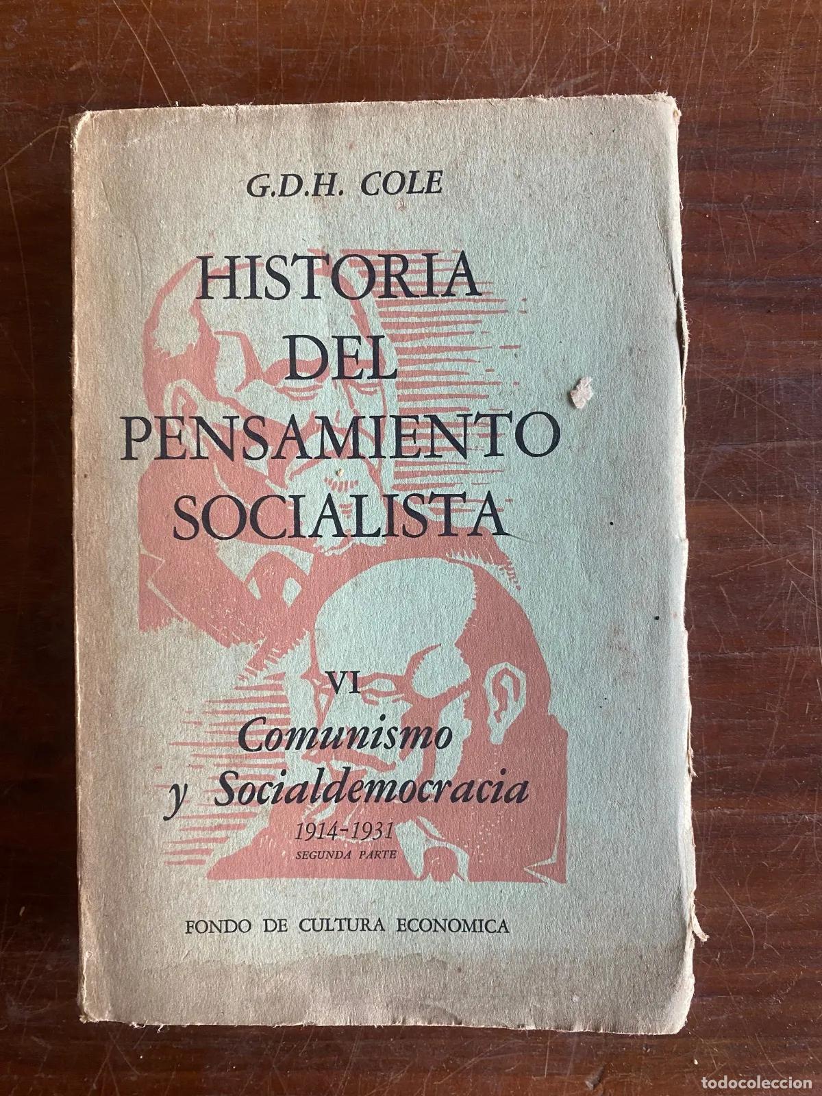 Libri di seconda mano: G.D.H. Cole - Historia del Pensamiento Socialista